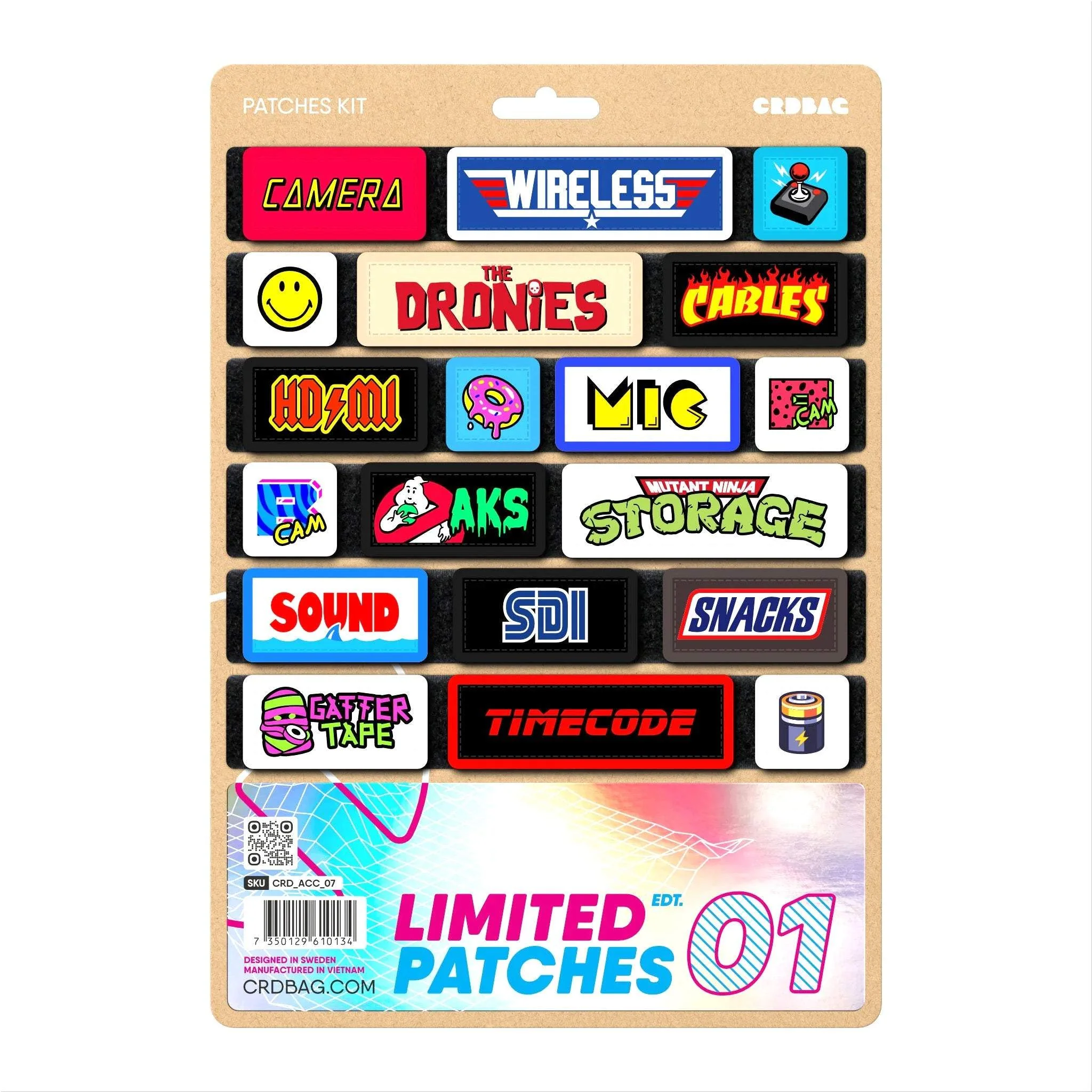 CRDBAG Limited Patches 01