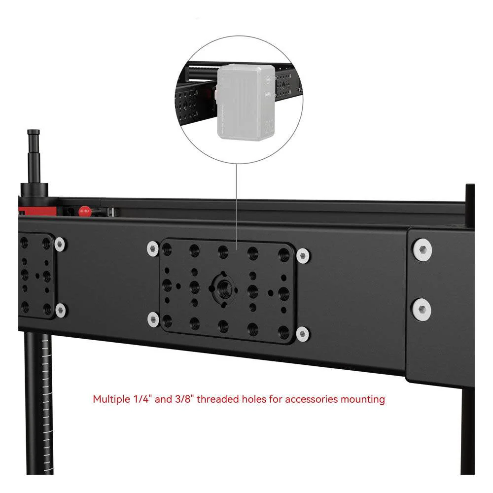 SmallRig 36" Lightweight Video Production Camera Cart - Image 4