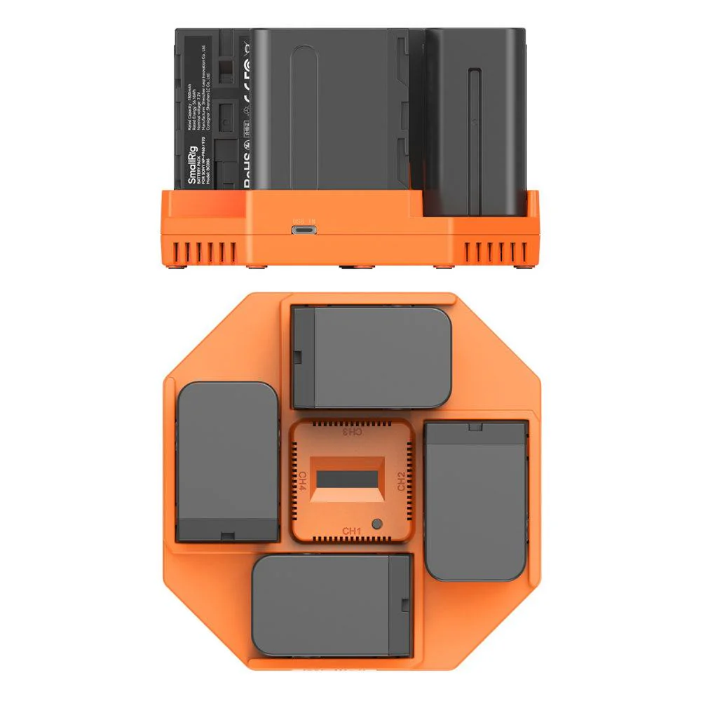 SmallRig NP-F970 4-Channel Battery & Charger Kit - Image 2